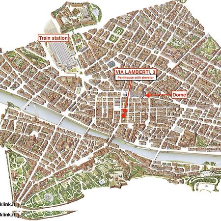 Via Lamberti, 3 - Florence Charming Apartments - Charming And Historic 5Th-Floor Attic Apartment With Elevator In A Building At The Heart Of Vibrant Florence, Just A 2-Minute Walk From All Attractions Exteriör bild